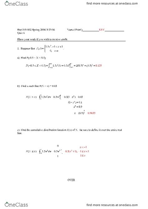 Stat 345 Examples 1/6.